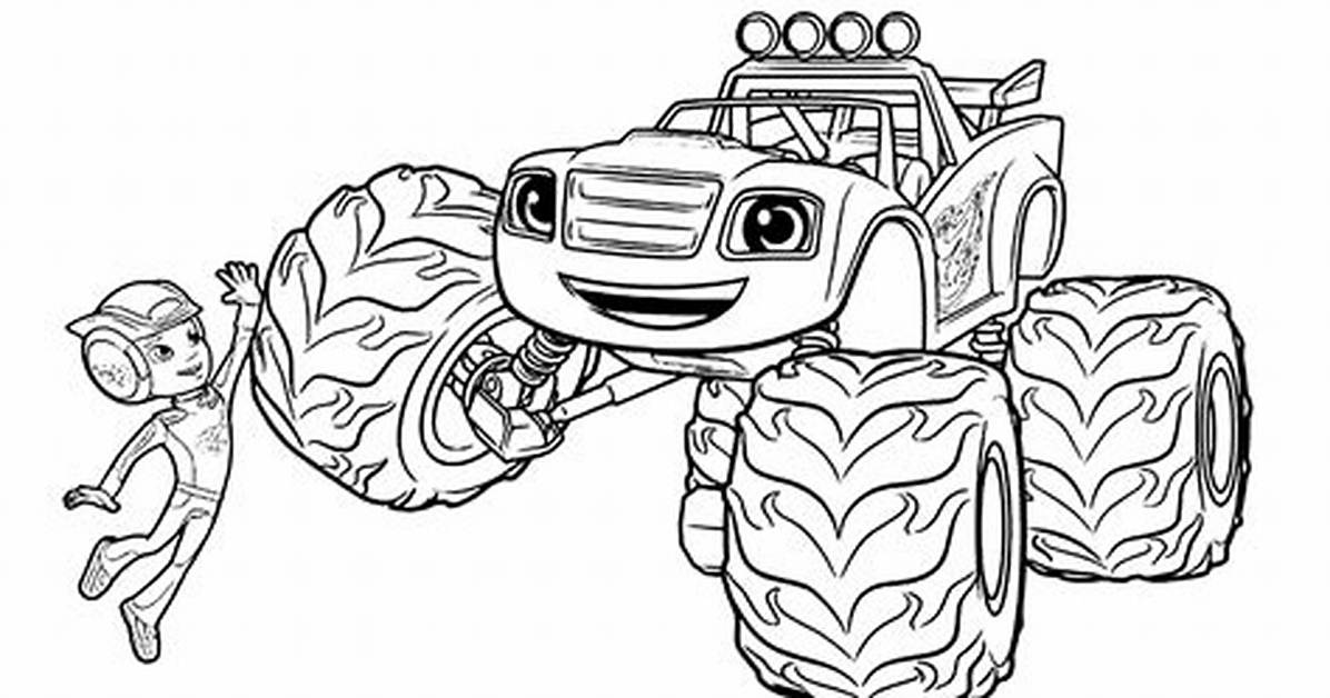 Blaze and the Monster Machines Coloring