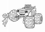 Blaze and the Monster Machines Coloring