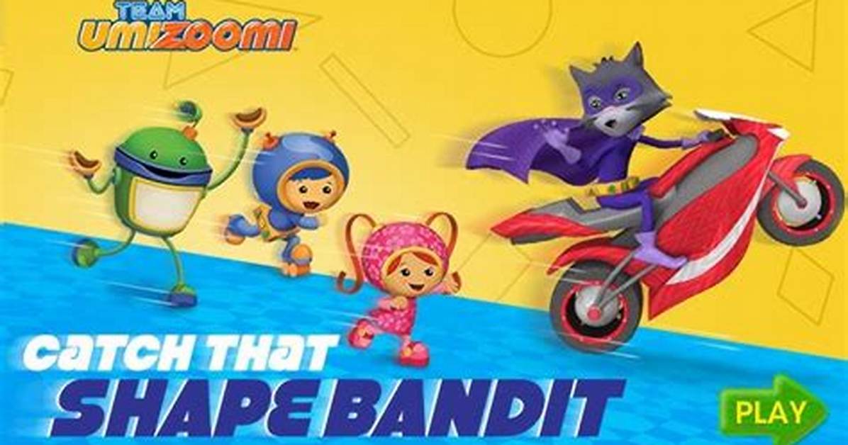 Catch That Shape Bandit - Team Umizoomi Games