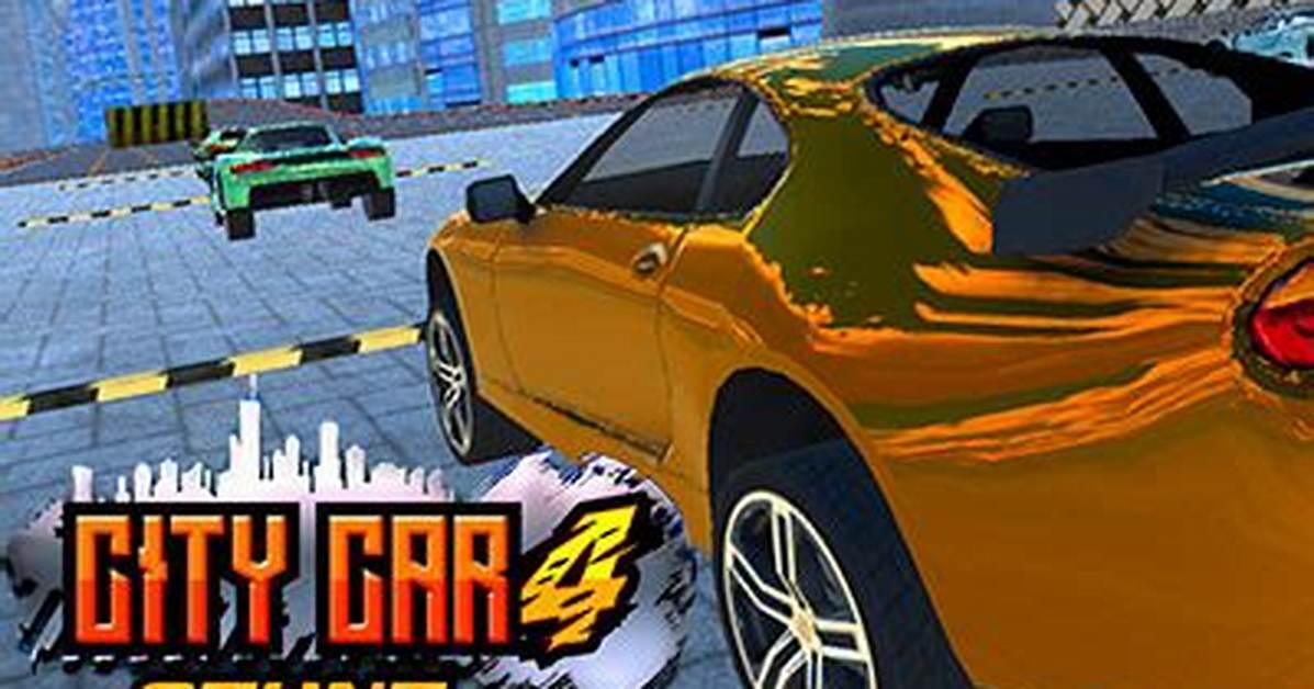 City Car Stunt 4 - 2 Player Games