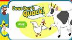 Cows Don't Quack - Curious George Games