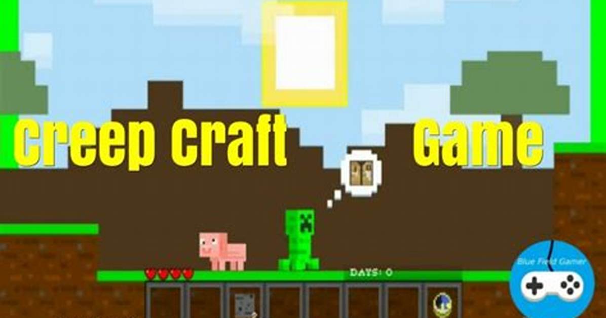 Creep Craft - Minecraft Games ⛏️