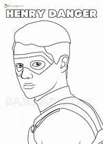 Danger and Thunder Coloring - Henry Danger Games