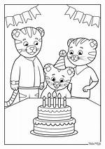 Daniel Tiger Coloring - Daniel Tiger's Neighborhood Games
