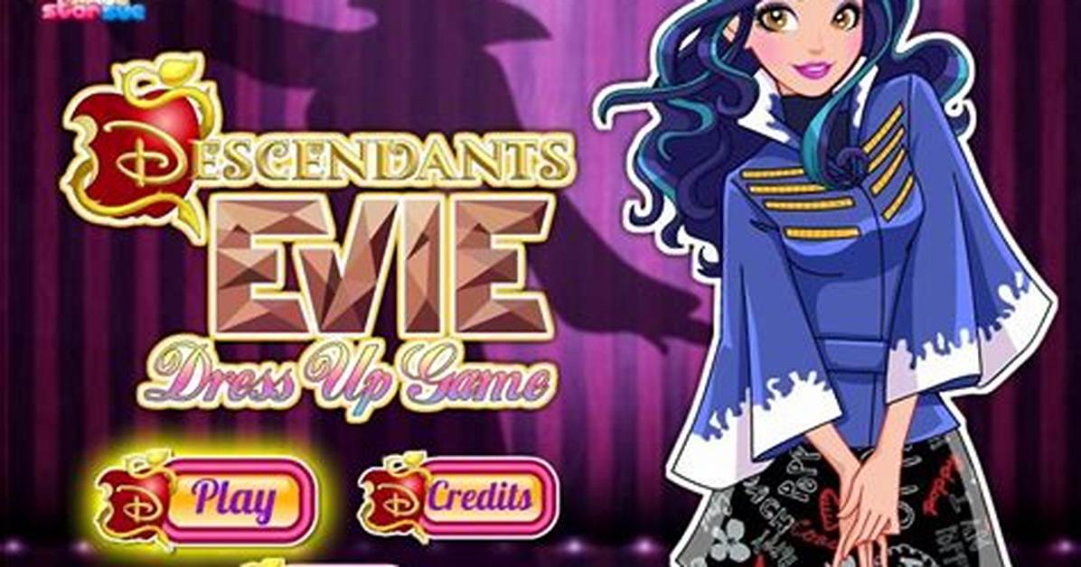 Descendants Evie Dress up - Descendants Games