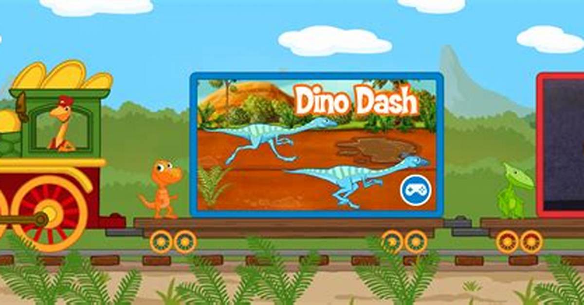 Dino Dash - Dinosaur Train Games