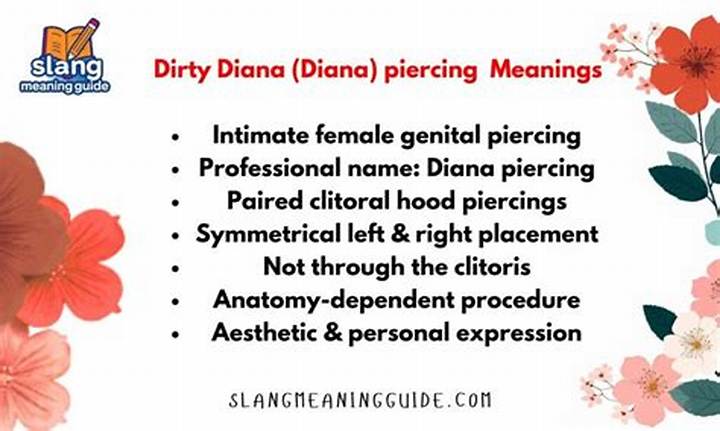 What Is a Dirty Diana Piercing? Meaning, Placement, and Aftercare