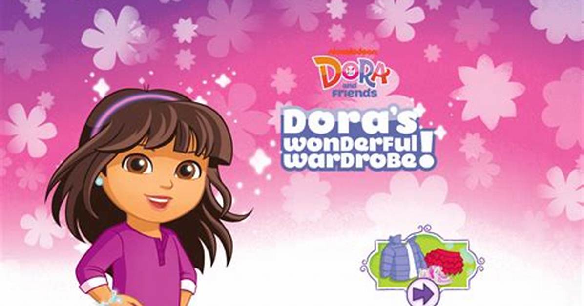 Dora's Wonderful Wardrobe - Dora and Friends Games