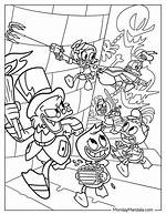 Ducktales Coloring Page - Ducktales Games