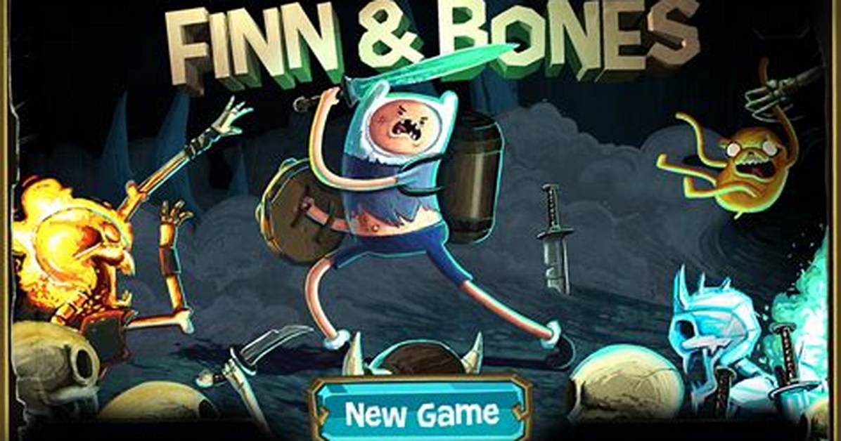 Finn and Bones - Adventure Time Games
