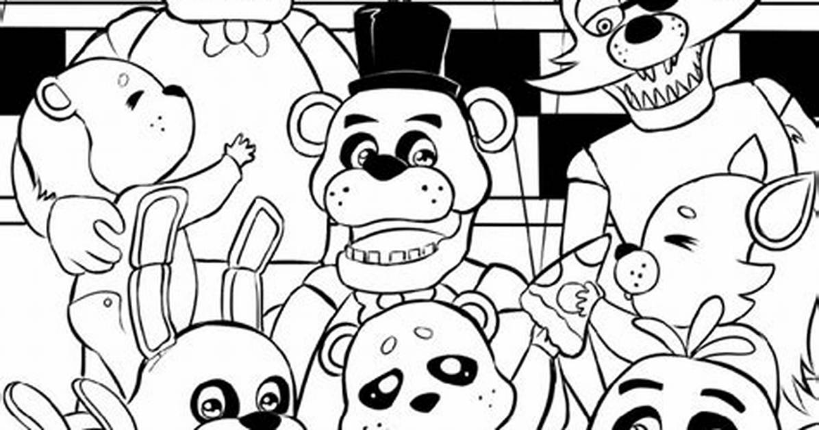 Five Nights at Freddy's Coloring