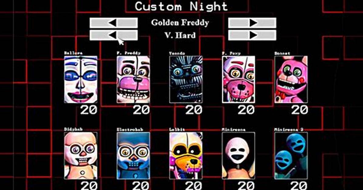 Fnaf: Sister Location Custom Night