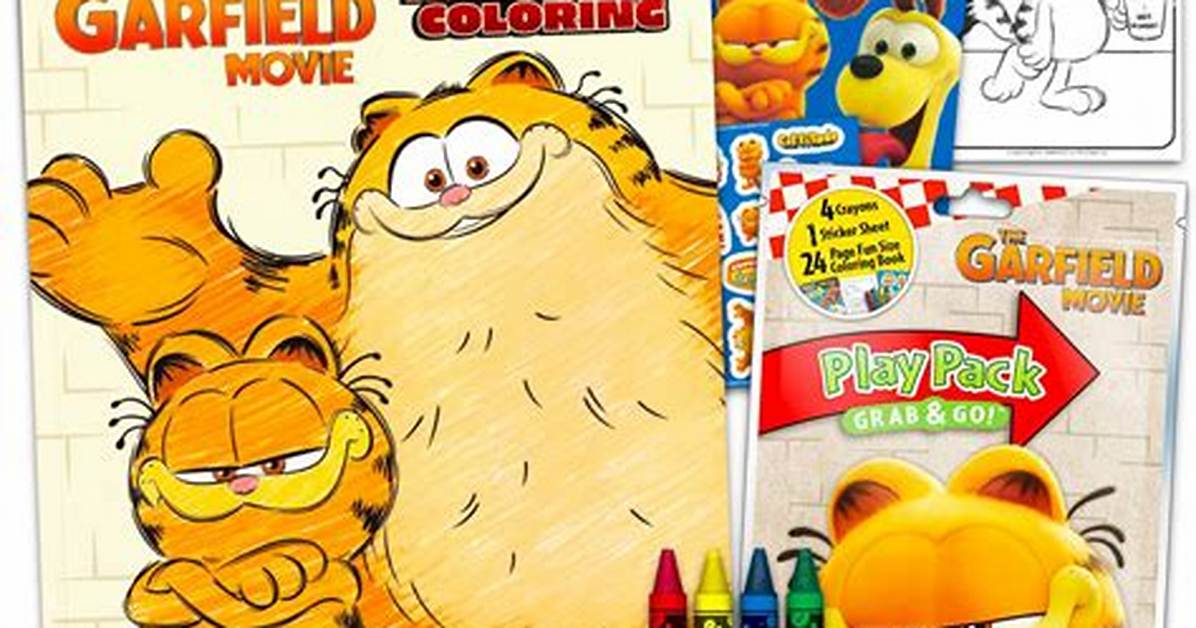 Garfield Coloring Book - Garfield Games