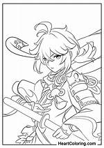 Genshin Impact Coloring - Genshin Impact Games