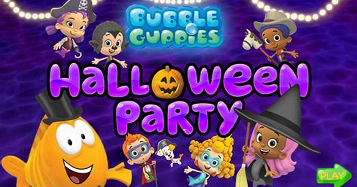 Halloween Party - Bubble Guppies Games