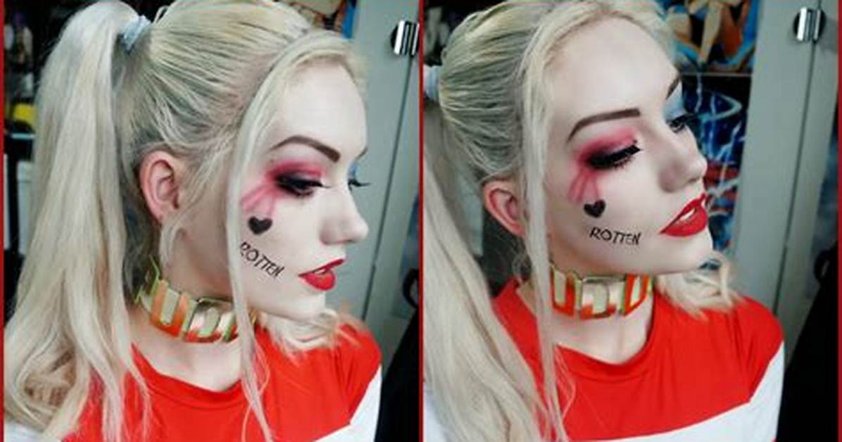 Harley Quinn Hair and Make up Studio