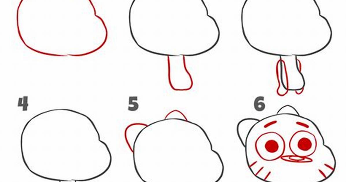 How to Draw Gumball Full