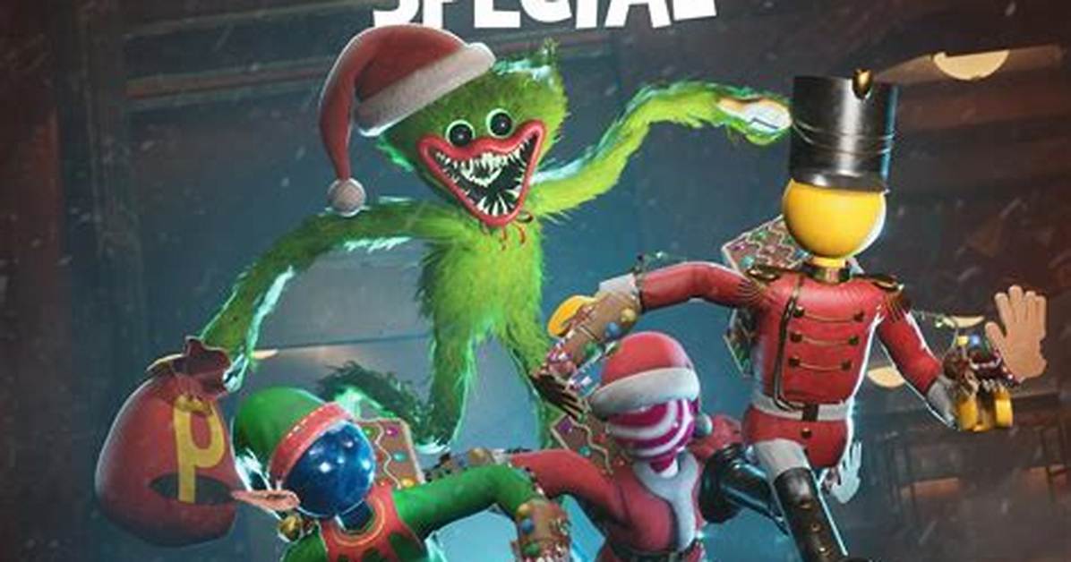Huggybros Christmas - Poppy Playtime Games