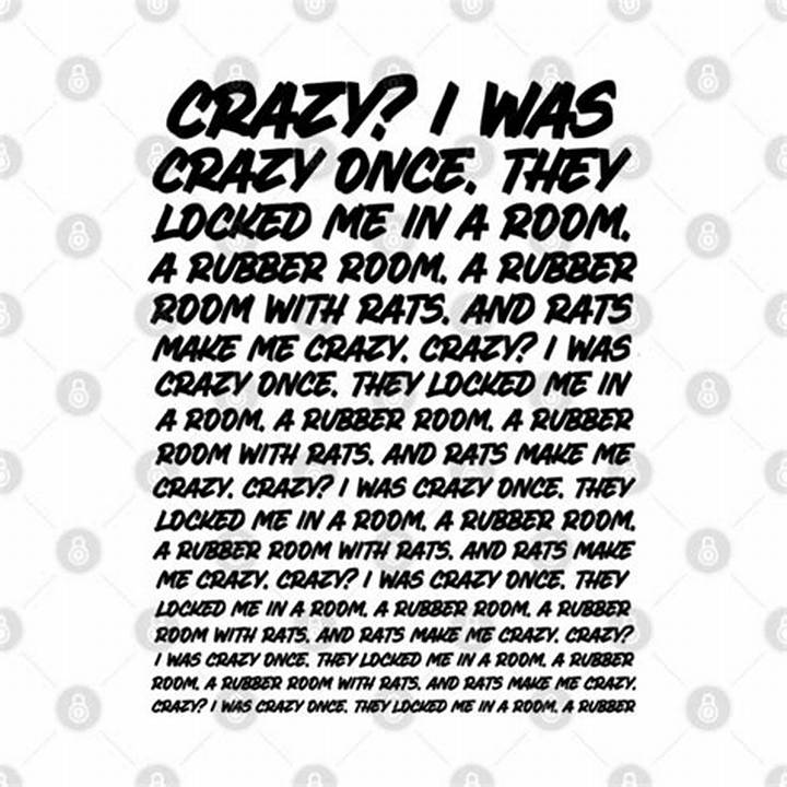 “I Was Crazy Once”: Meaning, Origins, and Why the Phrase Sticks
