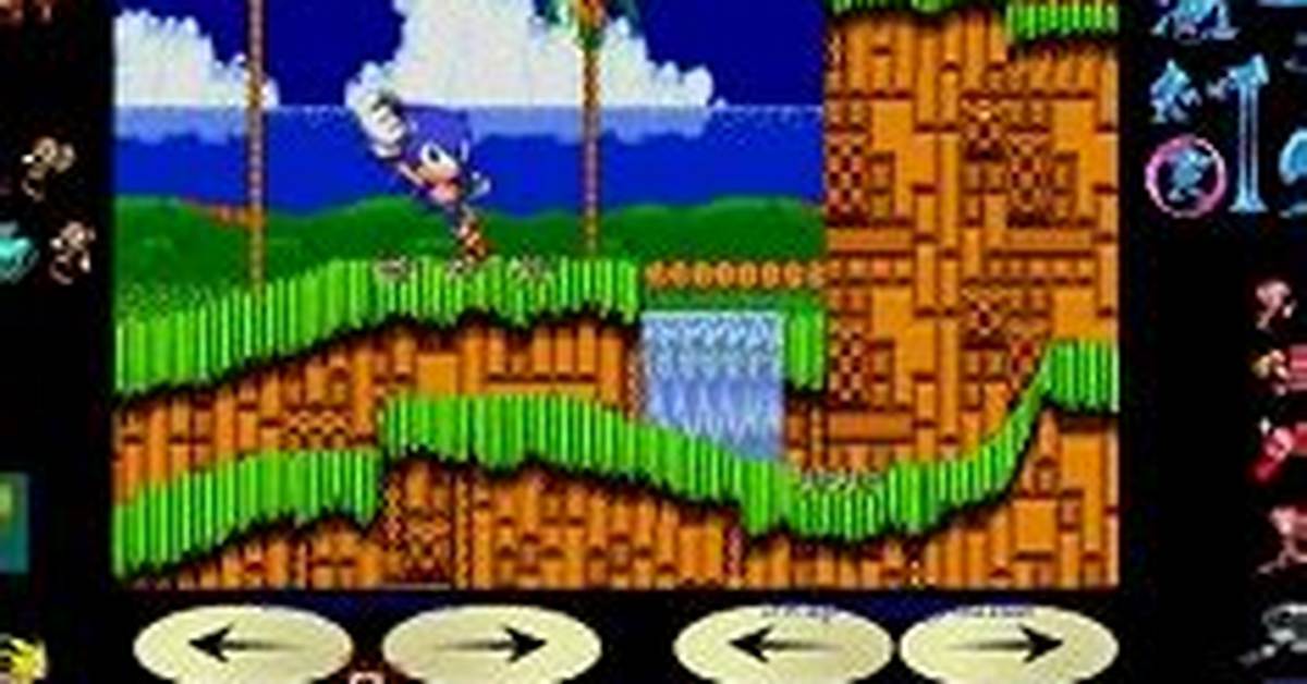 Mega Sonic Scene Maker - Sonic Games