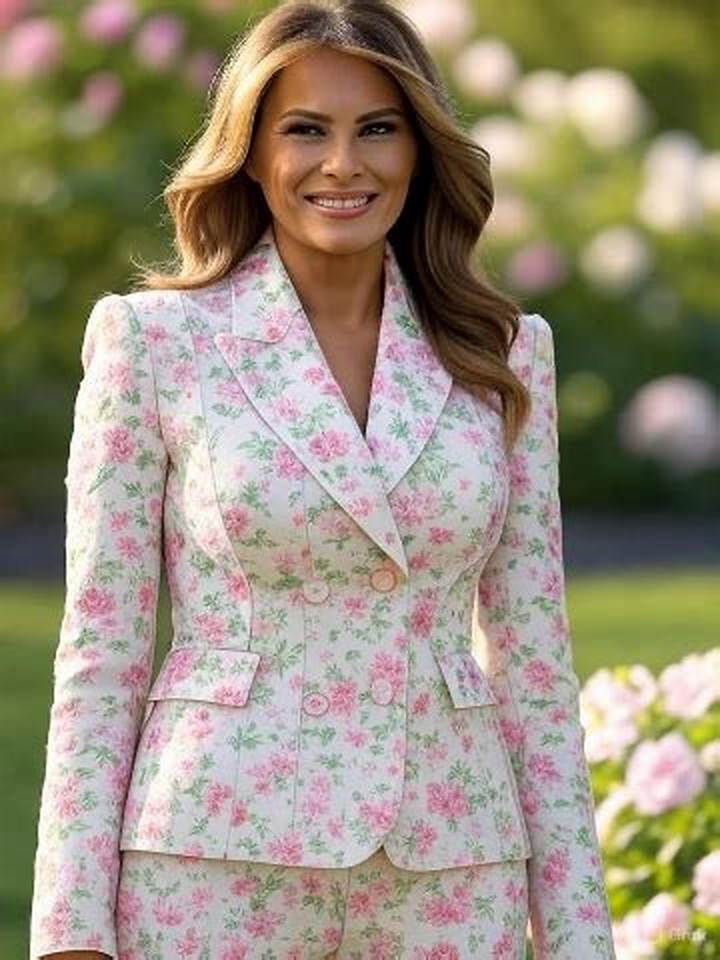 Melania Trump Floral Pants: the Outfit, the Style, and What It Signals