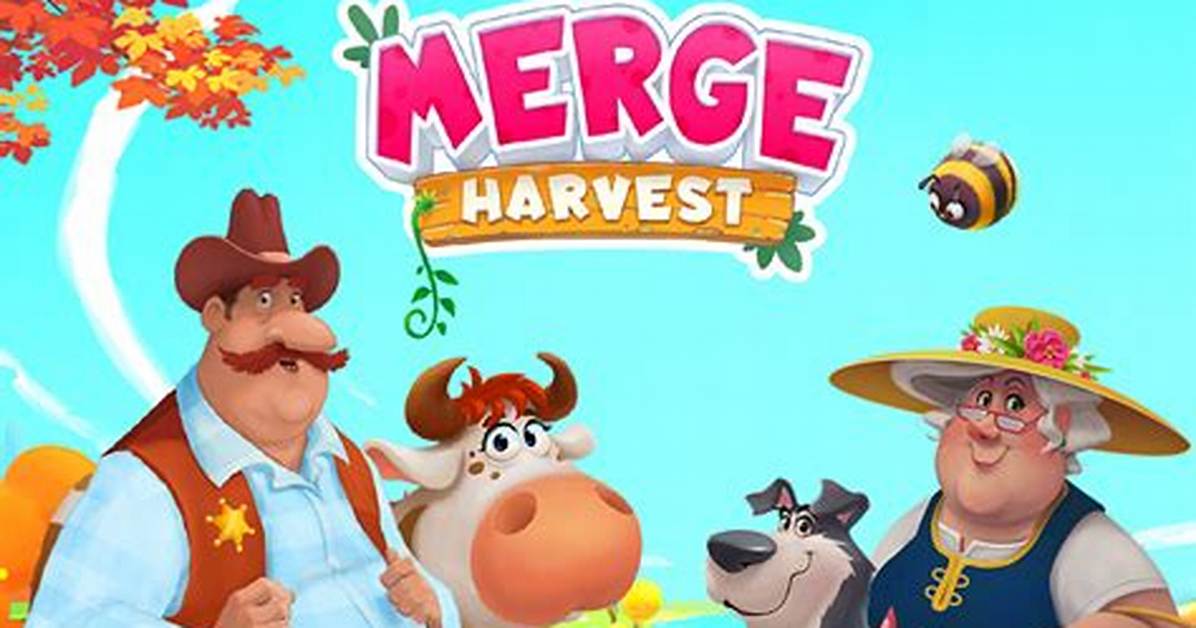Merge Harvest - Farm Games