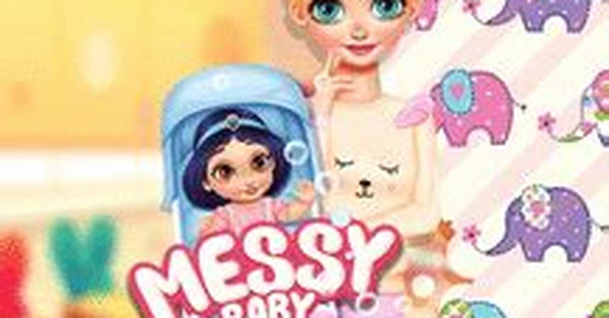 Messy Baby Princess Cleanup - Disney Princesses Games