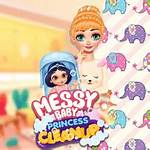 Messy Baby Princess Cleanup - Disney Princesses Games