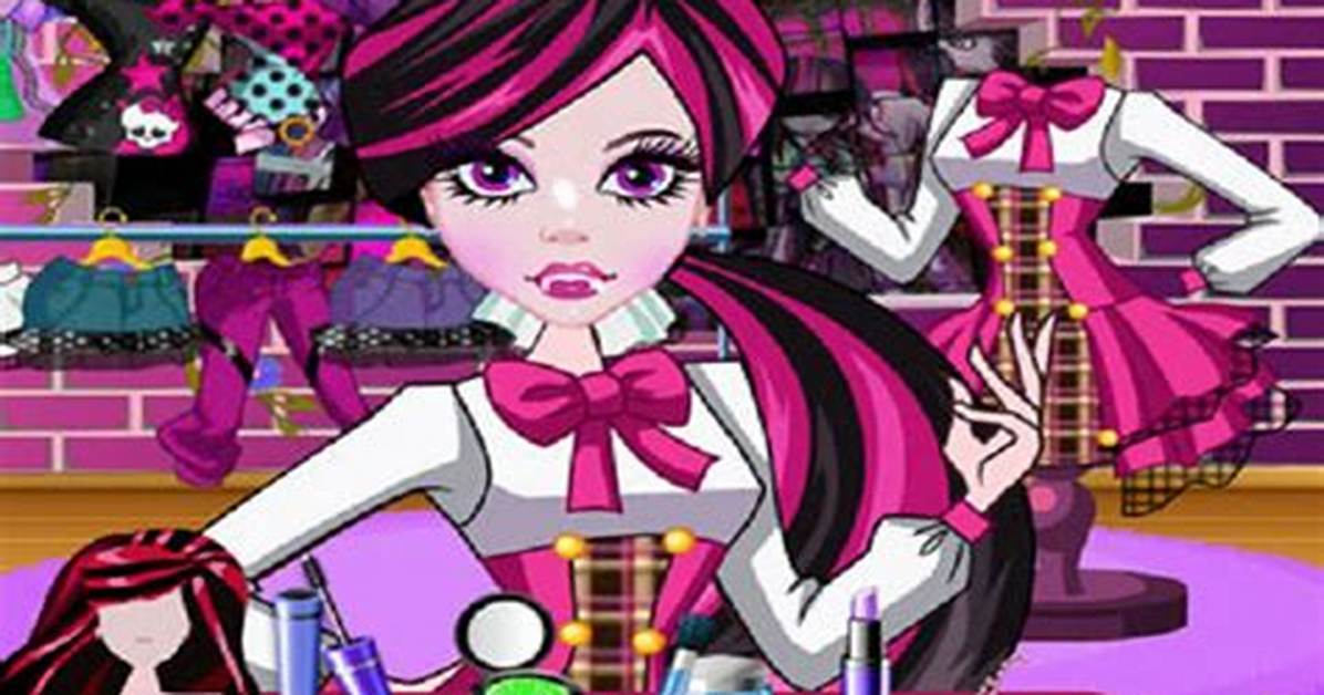 Monster High Clothing Shop - Monster High Games