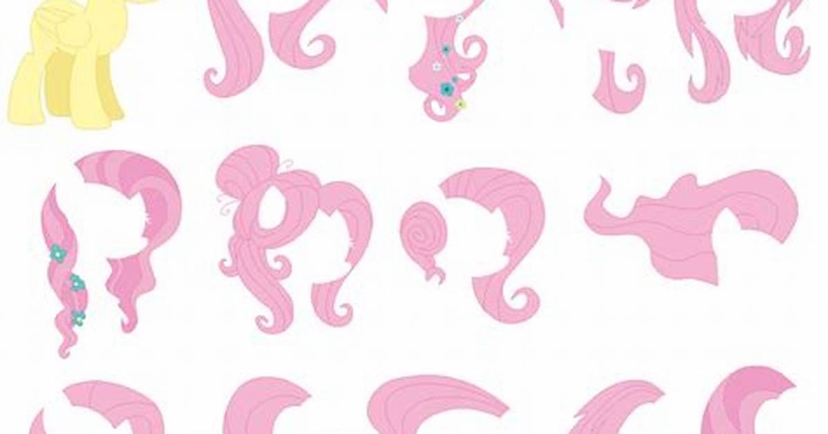 My Little Pony Hair Design