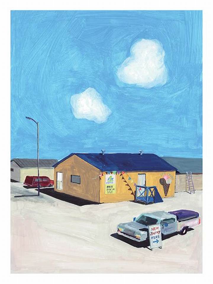 画面越しの世界を色彩に変える画家・辰巳菜穂の全貌｜「Street View Journey」が捉える記憶と空間