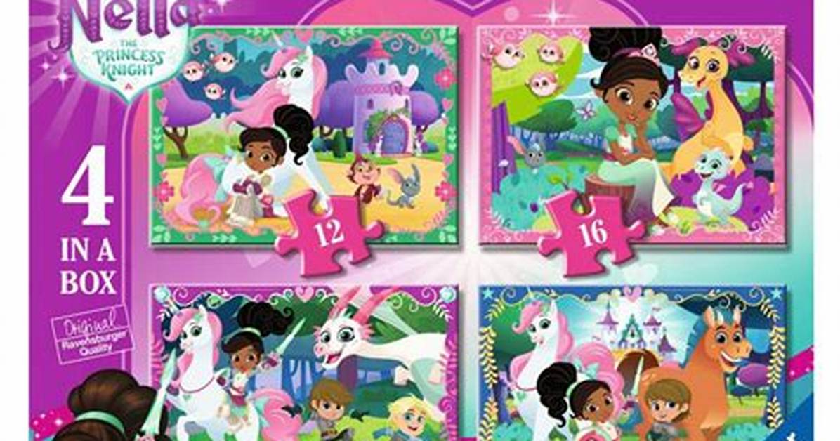Nella the Princess Knight Characters Puzzle