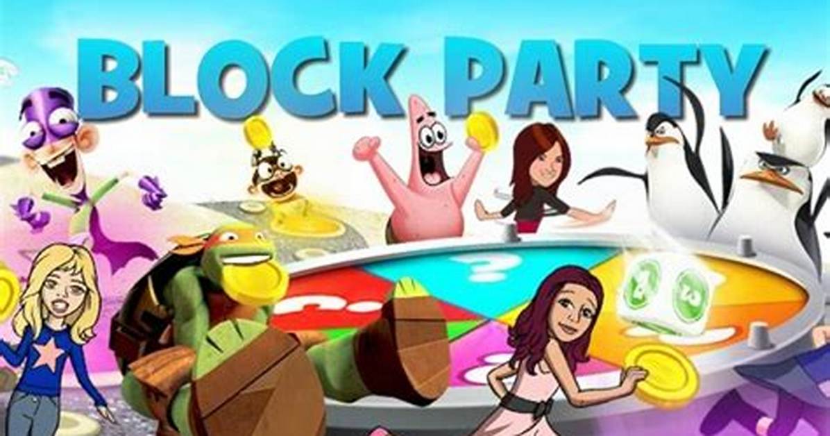 Nick Block Party 3 - Nickelodeon Games
