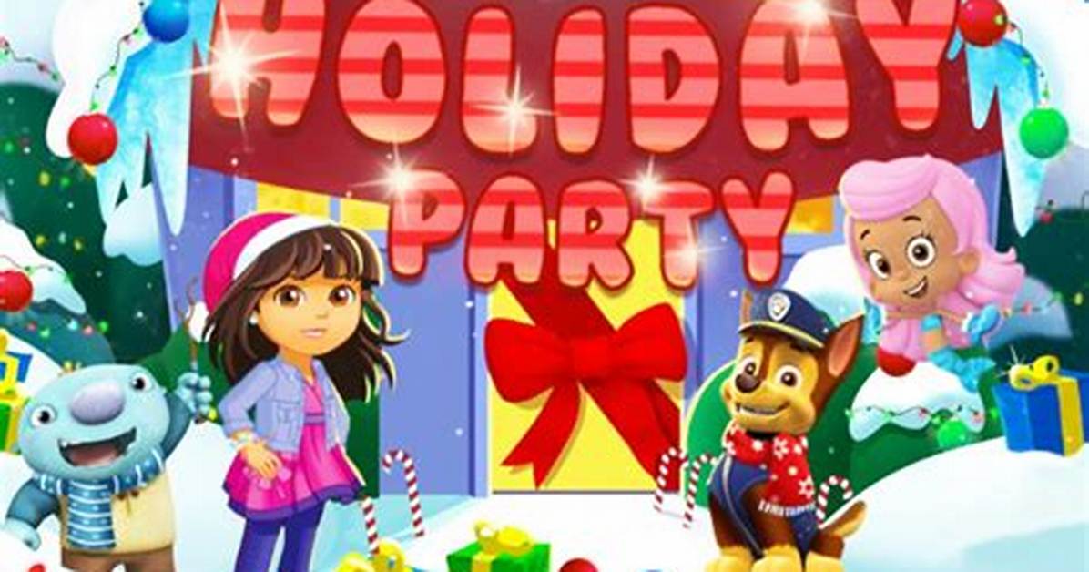 Nick Jr Holiday Party - Nickelodeon Games