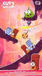Om Nom Christmas Puzzle - Cut the Rope Games