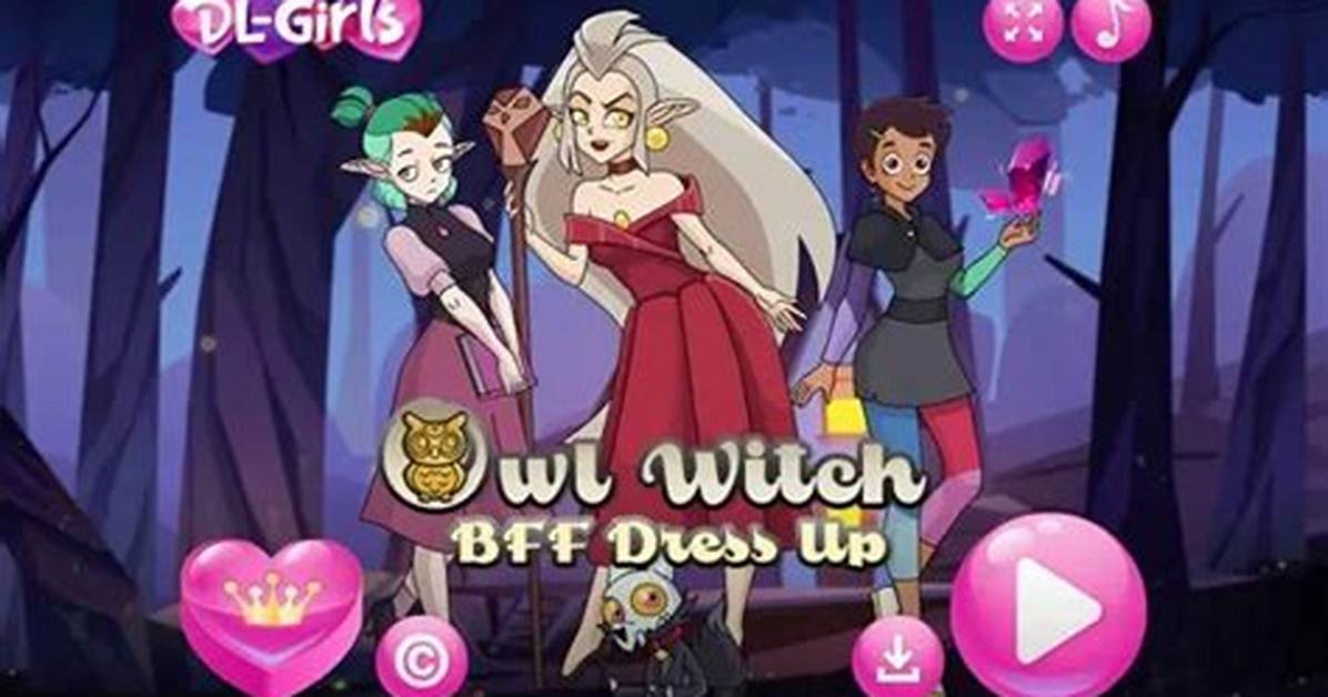 Owl Witch Bff Dress Up