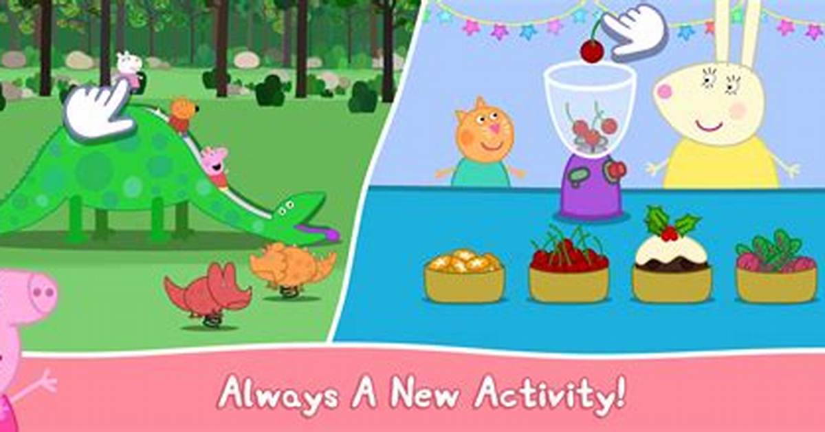 Peppa Feed the Animals - Peppa Pig Games