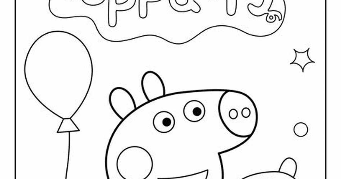 Peppa Pig Coloring Book - Peppa Pig Games