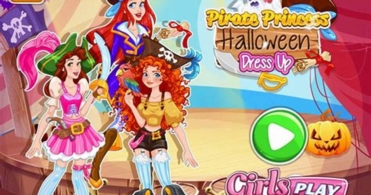 Pirate Princess Halloween Dress Up