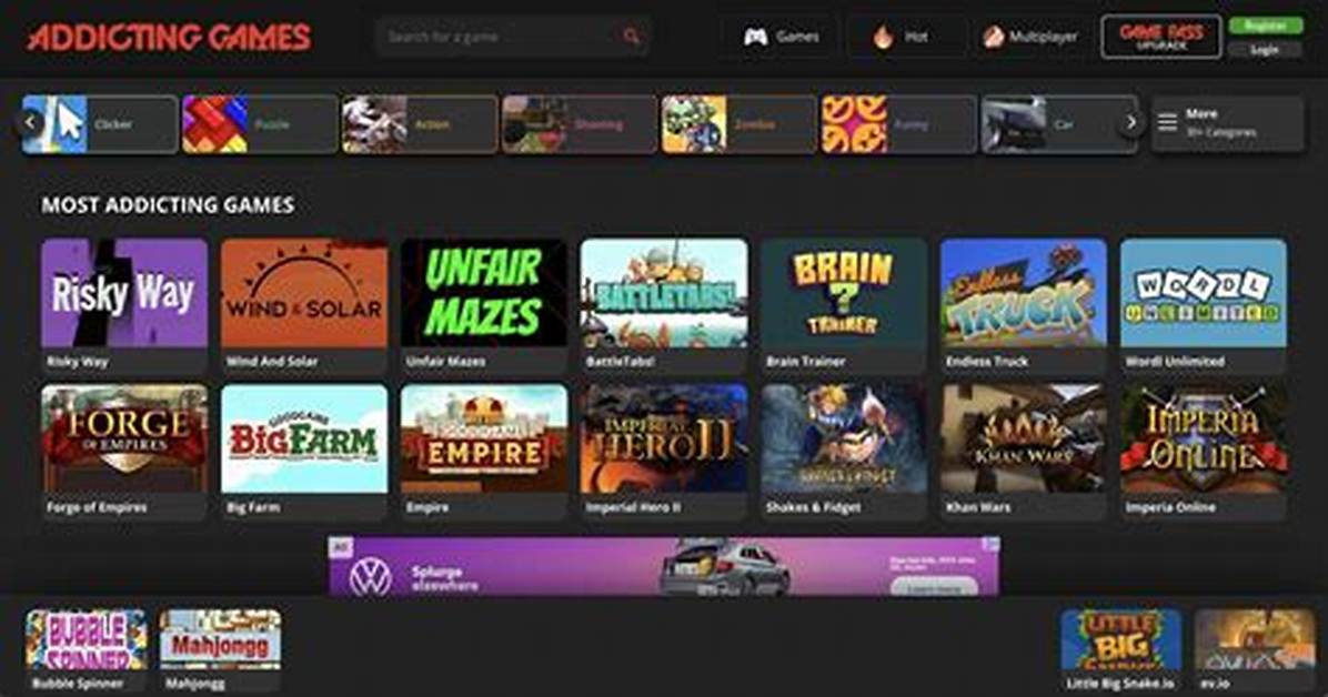 Play Addicting Games for Free!