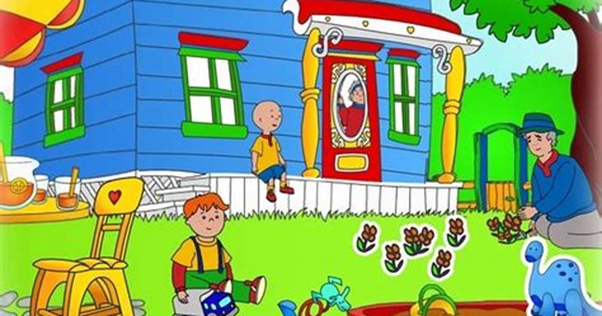 Play Caillou Games for Free!