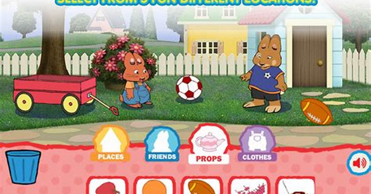 Play Max and Ruby Games for Free!