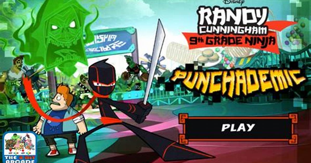 Play Randy Cunningham 9Th Grade Ninja Games for Free!