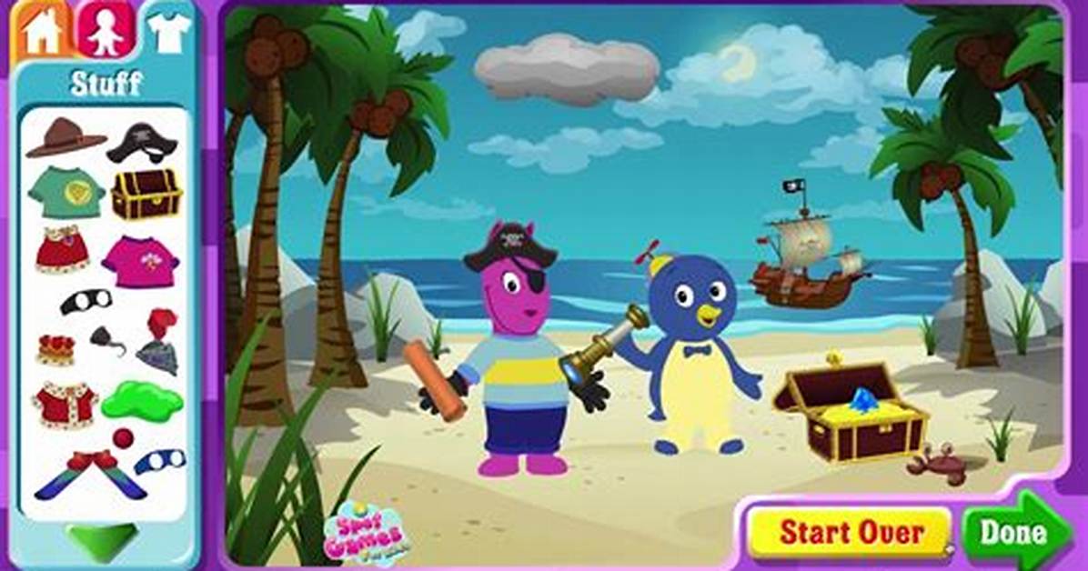 Play the Backyardigans Games for Free!