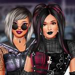 Plus Sized Goth Models - Dress up Games