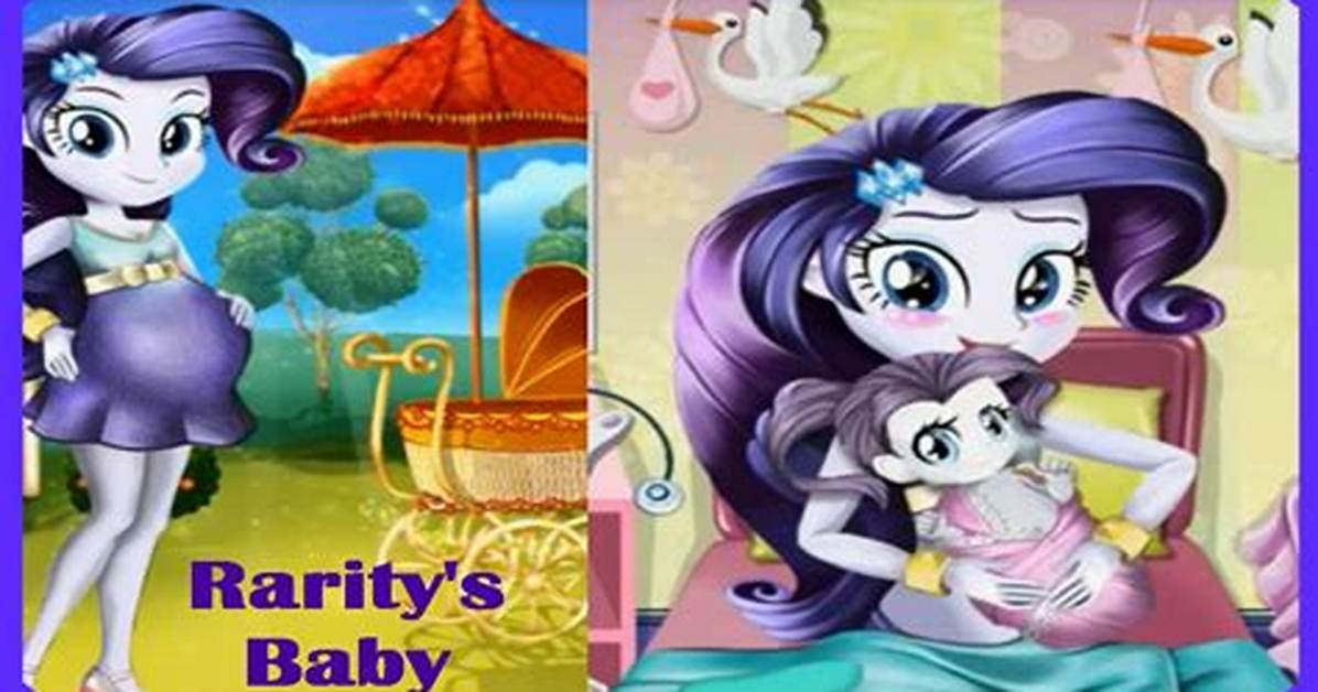 Pony Rarity Baby Birth - My Little Pony Equestria Girls Games