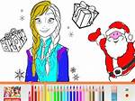 Princess Christmas Coloring Book 2018