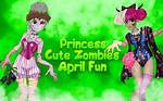 Princess Cute Zombies April Fun