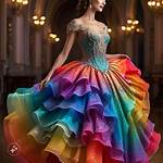 Princess Design Your Rainbow Dress