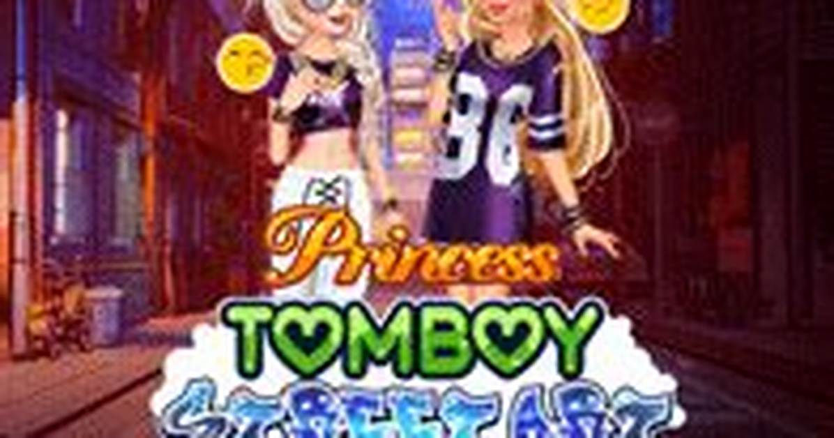 Princess Tomboy Street Art - Disney Princesses Games